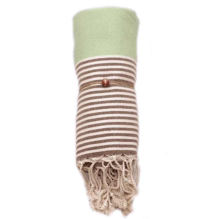 BEHIJA - MEHRFARBIG GESTREIFTES HAMAMTUCH - DENIO