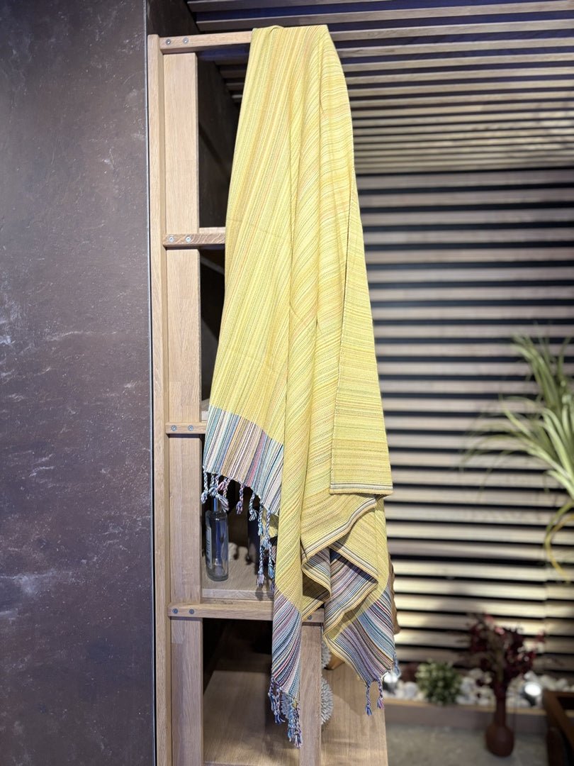 Hamamtuch SENIJA - Farbenspiel auf Baumwolle – auffällig, weich, besonders - DENIO