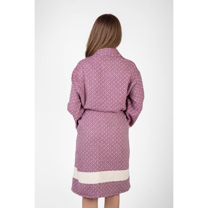 LOKUM BADEMANTEL - PFLAUME - DENIO