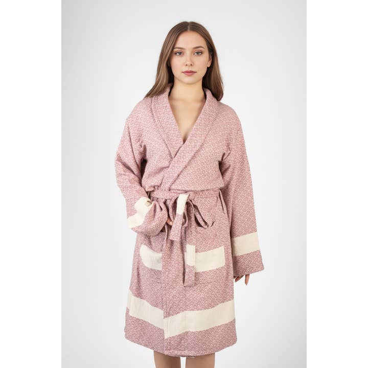 LOKUM BADEMANTEL - ROSA - DENIO