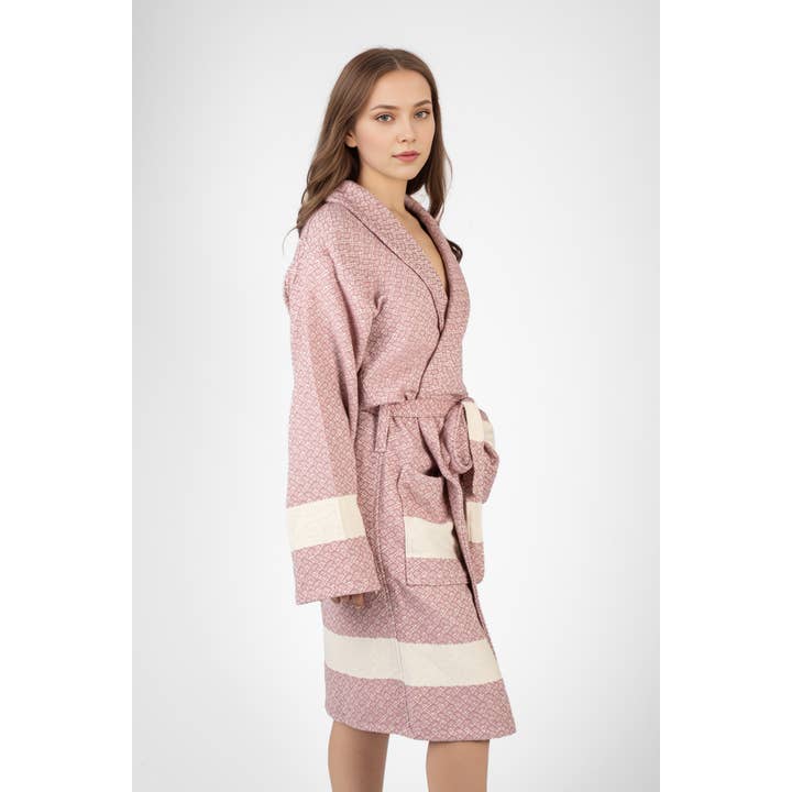 LOKUM BADEMANTEL - ROSA - DENIO