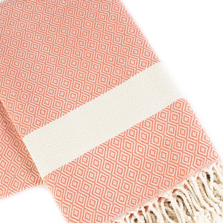 SELMA - HAMAMTUCH MIT DIAMANTMUSTER - DENIO