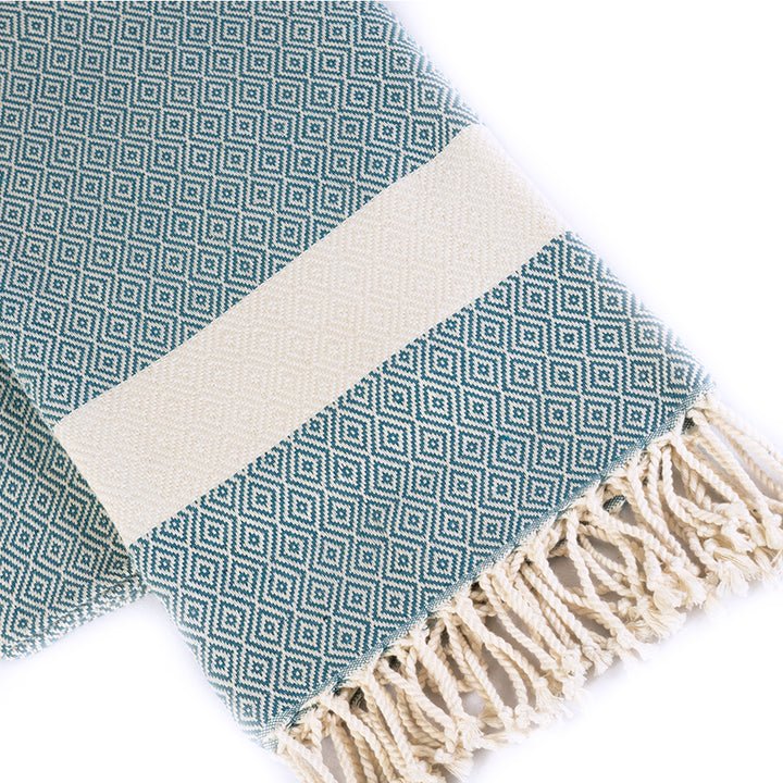 SELMA - HAMAMTUCH MIT DIAMANTMUSTER - DENIO