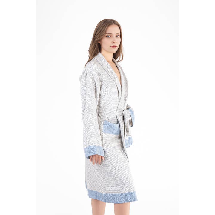 TUVAL BADEMANTEL - NOVA BLAU - DENIO