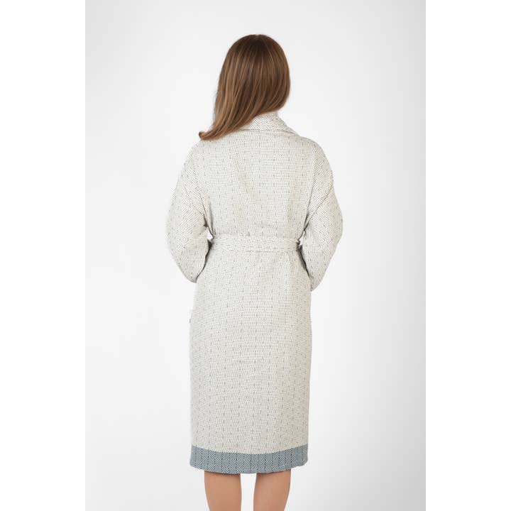 TUVAL BADEMANTEL - PETROLBLAU - DENIO