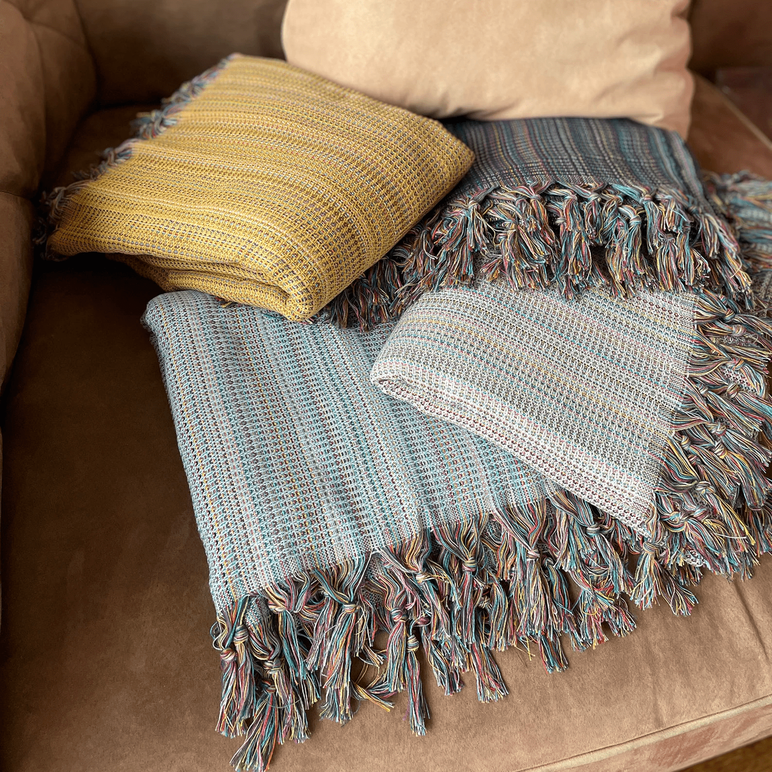 REGENBOGEN TAGESDECKE - DENIO